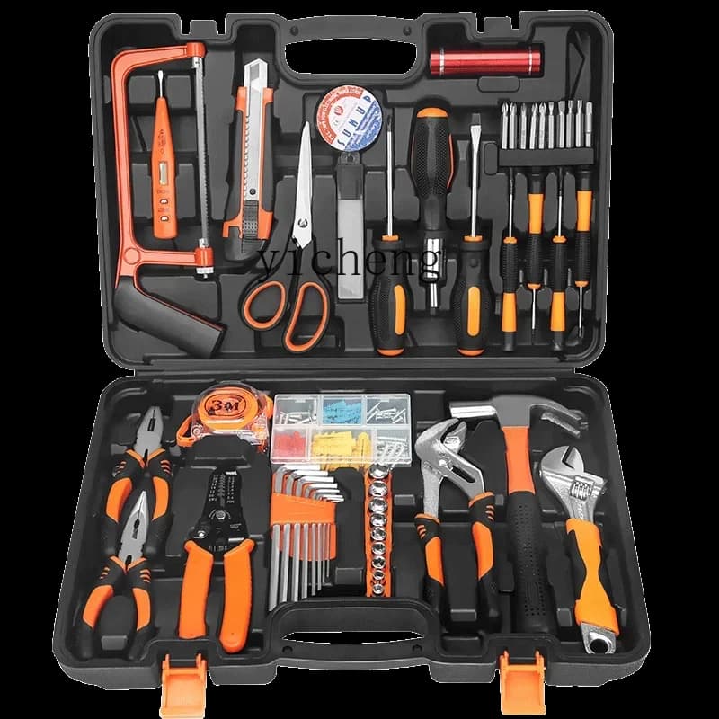 TQH trapano elettrico domestico set di utensili manuali elettrici hardware elettricista cassetta degli attrezzi multifunzionale per manutenzione speciale