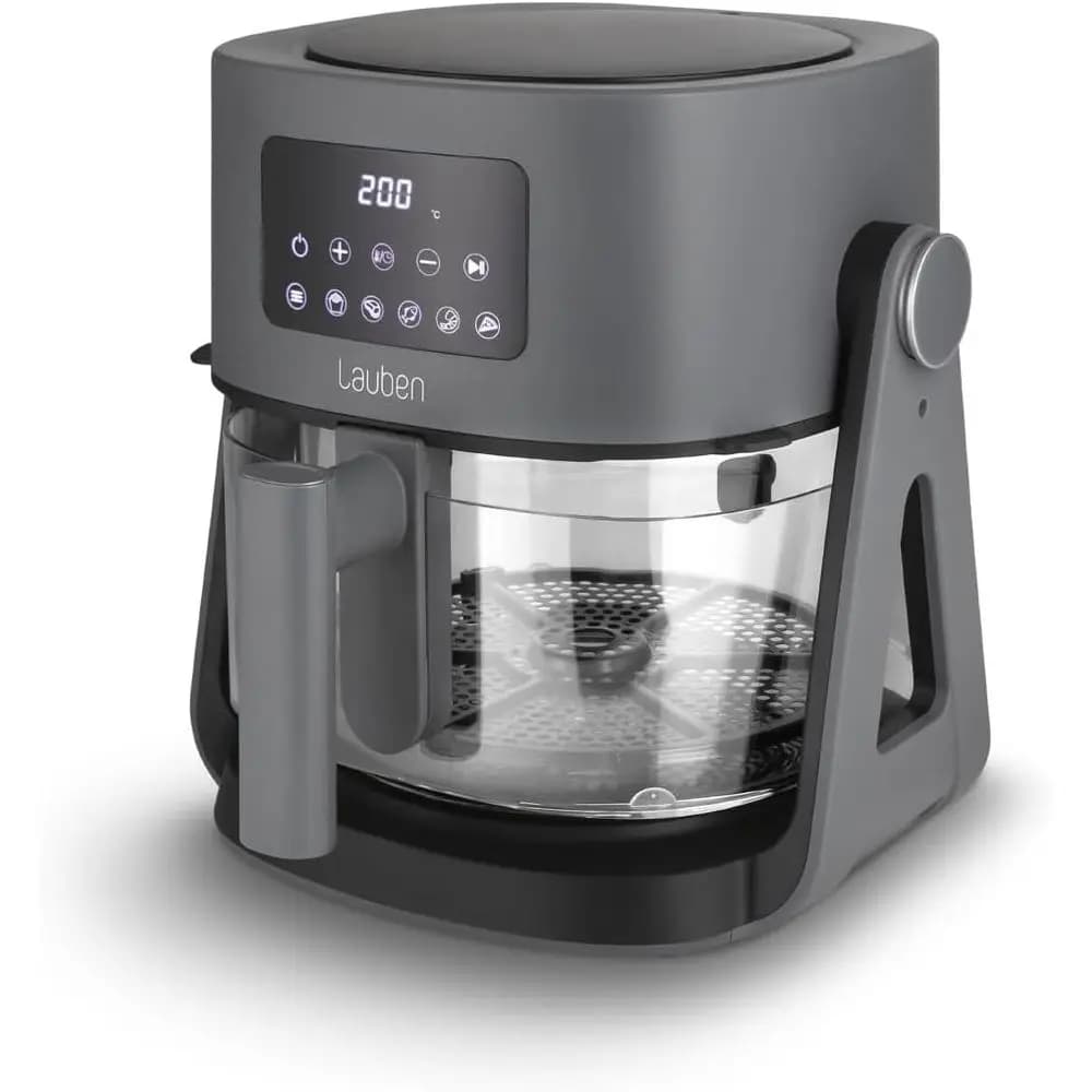Friggitrice ad Aria Calda 3-in-1 5500BG 5.5L con 6 Programmi e Regolazioni Manuali - Compatibile con Griglia e Casseruola