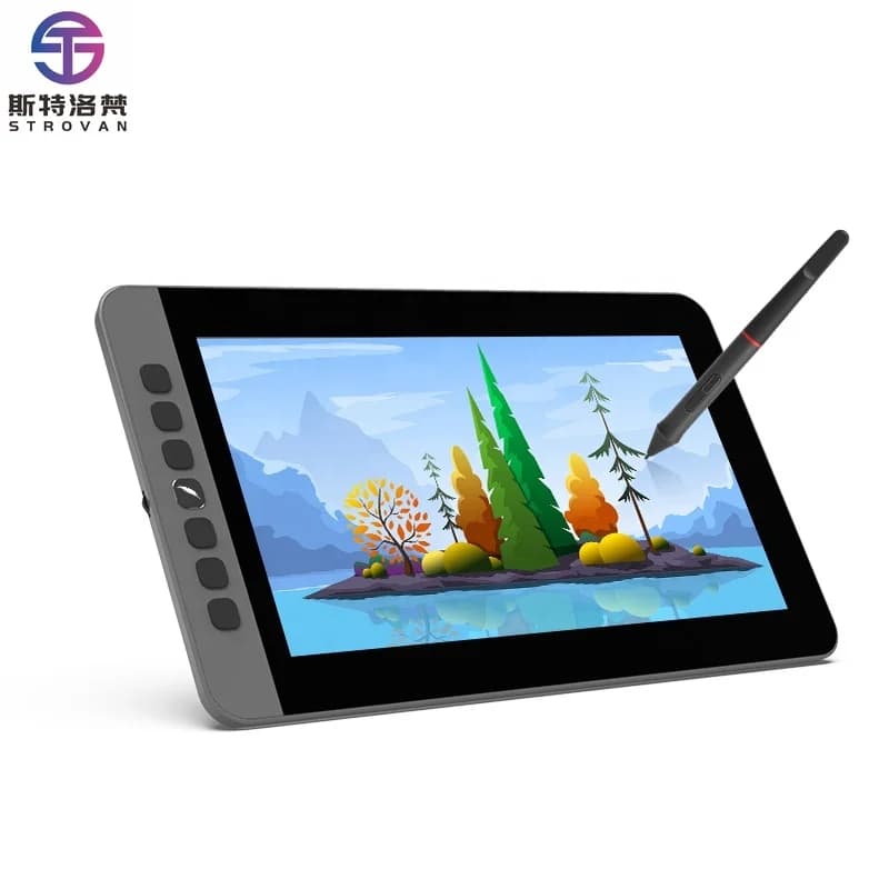 Penna stilo ArtPen da disegno con tavoletta grafica interattiva FHD 1080p da 11 pollici per la progettazione di scrittura digitale