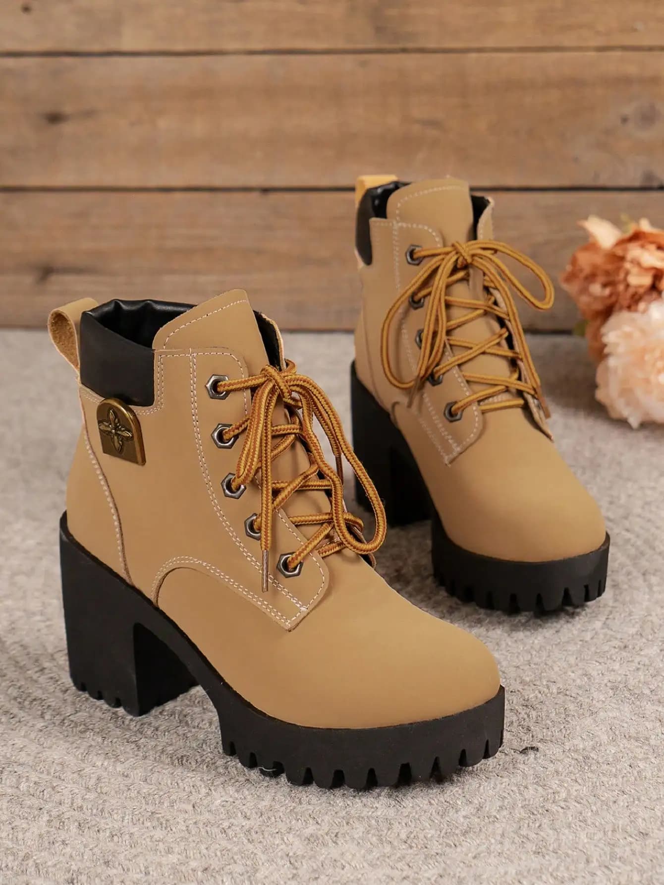 2024 New Stylish Mid-Heel Anti-Slip Boots, Korean Version Lightweight Warm Boots For Women, Autumn/Winter，sx2408025616870686