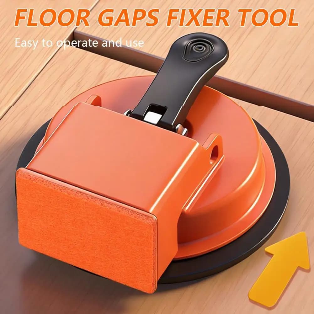 1 Piece Tool to Repair Slots in Floor with Suction Suction Cup, Powerful Vacuum Extractor and Rubber Hammer for Installation and Manipulation Tiles