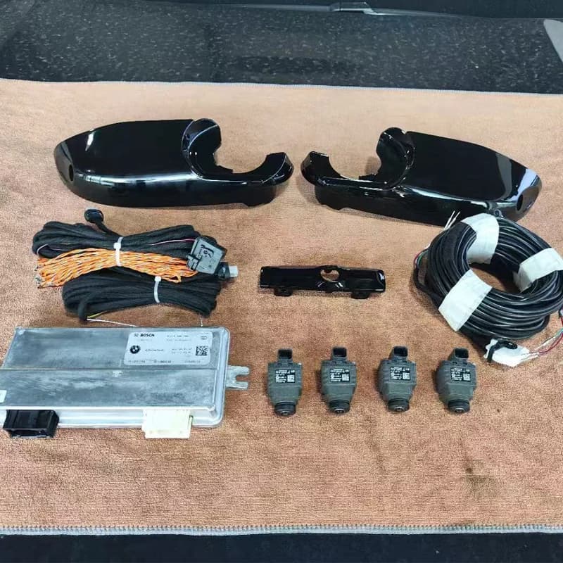 For BMW X3 G01 G08 F97 Surround View Monitoring Car Camera System 360 Degree Bird View Security Backup CCD Image Compatible X7
