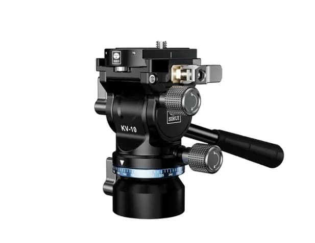Sirui KV-10 Mini tripod Fluid Video Tilt Head with Arca Swiss Quick Release