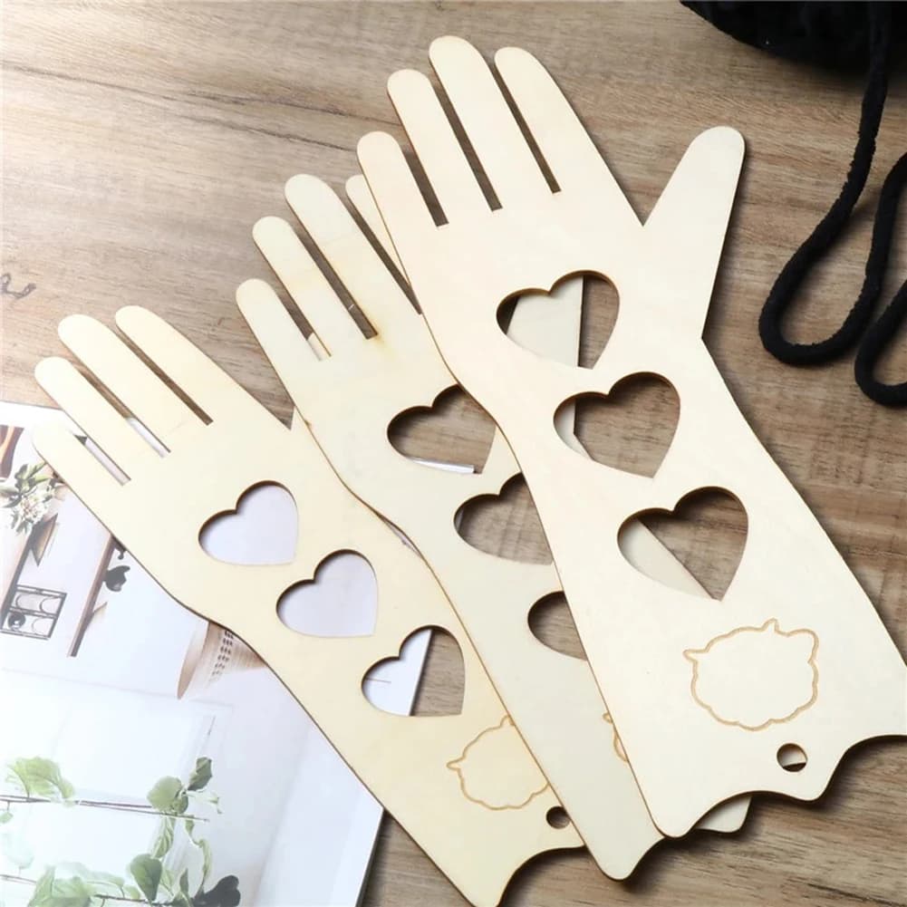 accessori per cucire guanti all'uncinetto guanti bloccanti guanti per maglieria a mano stampi per tavoli per maglieria kit espositore guanti all'uncinetto