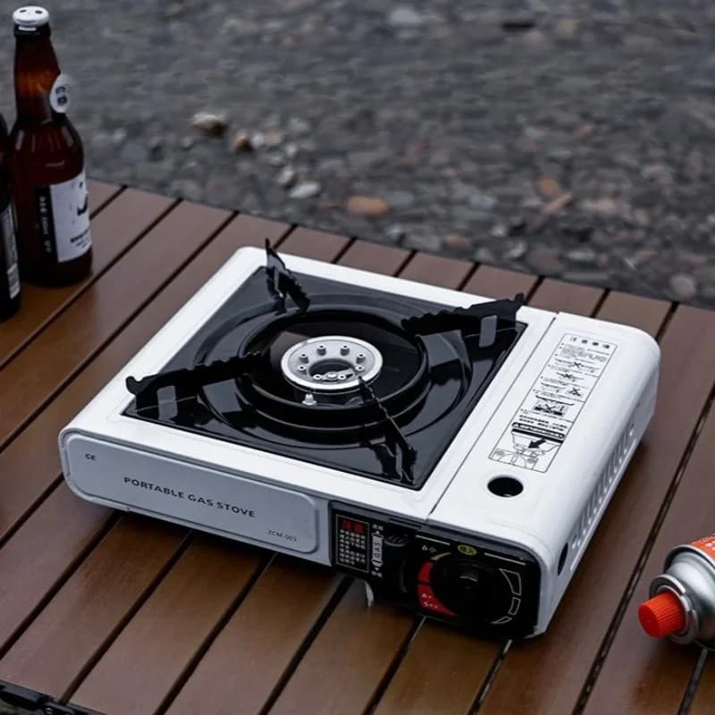 Butano Gas Portable Multifunction Camping Stove for Barbecue, Domestic Kitchen and Hot Pot Commercial