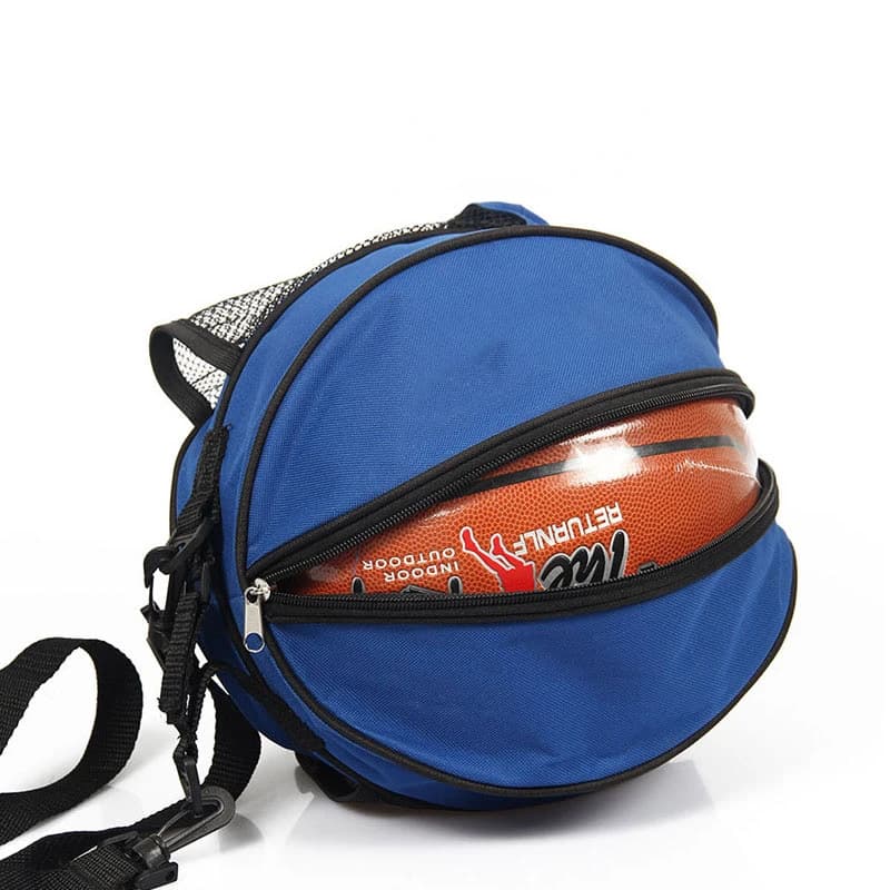 Borsa da calcio regolabile a doppia spalla borsa da calcio borsa da basket borse a tracolla da pallavolo zaino a sfera