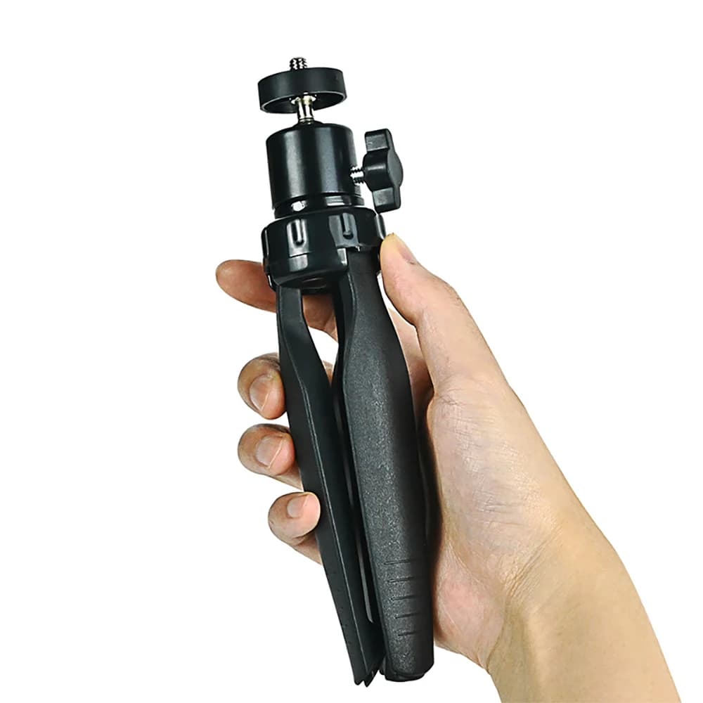 Mini Treppiede da Tavolo con Vite da 1/4'' per Fotocamera, Video e Piccolo Supporto per Proiettore