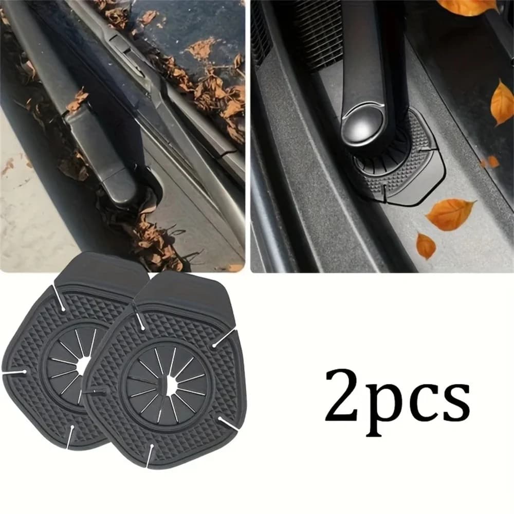 Nuova Copertura Protettiva Universale in Silicone per Foro Braccio Tergicristallo Auto, Protezione Inferiore Tergicristallo Contro Detriti e Foglie, Tappetino Antipolvere