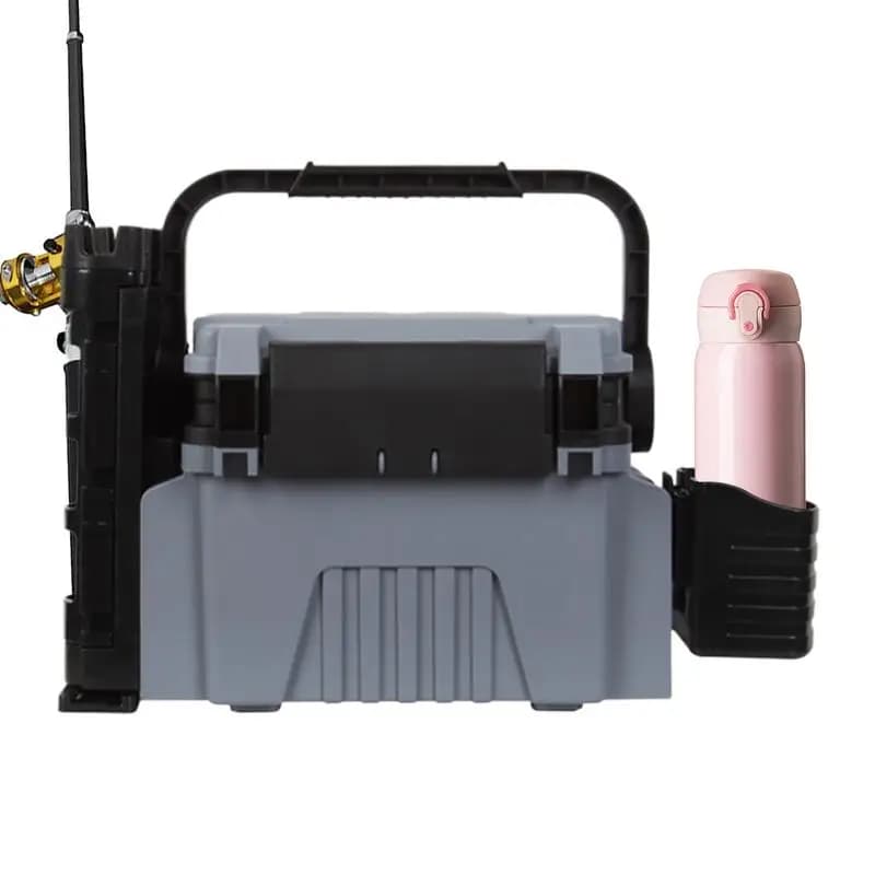 Large Fishing Equipment Box Large Portable Storage Box Multifunction Light Equipment Container For Professionals