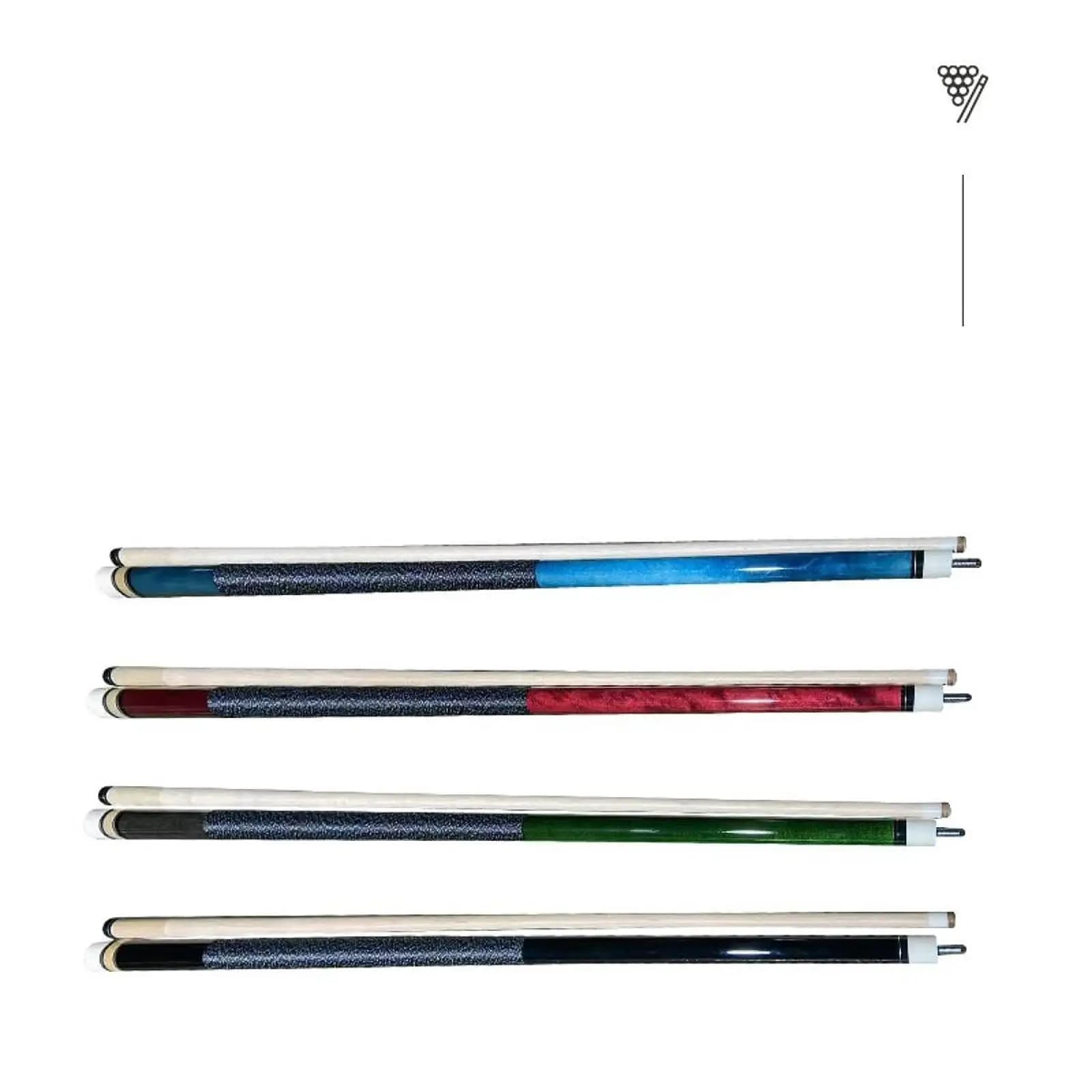 Billiard Pool Cue Stick Wood Material 57inch Two Section Professional Cue for Adults Practice Equipment