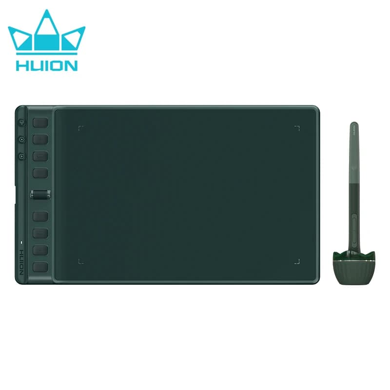 Huion Inspiroy 2 M H951P Tavolette grafiche 8,7x5,4 pollici PenTech 3.0 Tavoletta grafica digitale con penna 8 tasti Express con 3 tasti di gruppo
