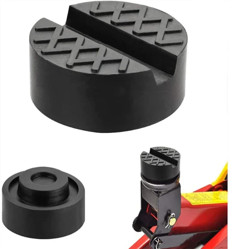 1PC universale per auto jack guarnizione in gomma telaio adattatore di protezione fondo auto strumento di rimozione riparazione portatile resistente all'usura e durevole