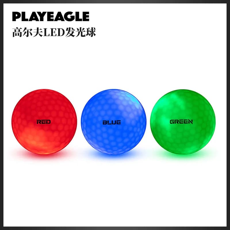 PLAYEAGLE Golf Light Up Balls 6 Pack 5 7 Min Glow 40H Battery Life