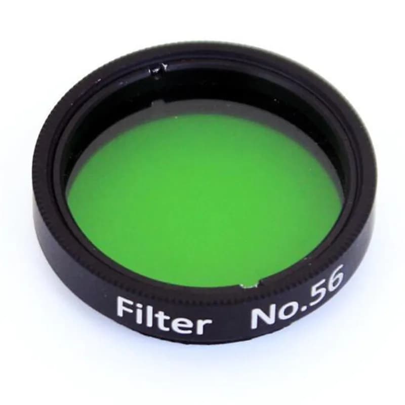 Agnicy Nighthawk Serie 1,25 pollici 31,7 mm NO.56 con vetro ottico M28 * 0,6 mm Telescopio di colore verde Filtro nebulosa luna verde