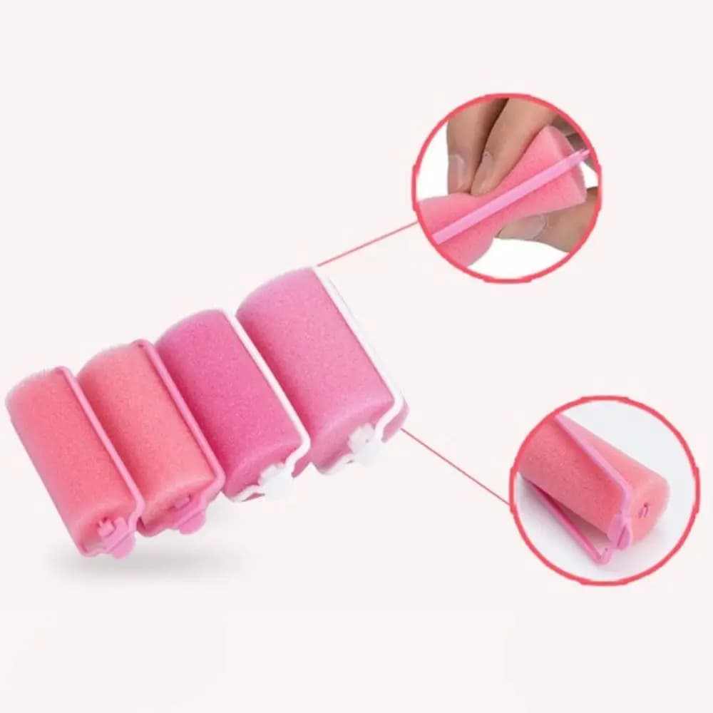 Barbiere Home Torsion Riccioli Tool Cushion DIY Hair styling tools Bigodini Bigodini Hairdressing Kit Sponge Foam Bearing