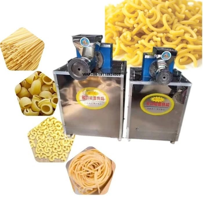 Durevole Estrusore Monovite per Pasta Macchina per la Produzione di Noodles a Forma di Pentagramma e Stick di Riso Macchina per la Produzione di Snack di Maccheroni