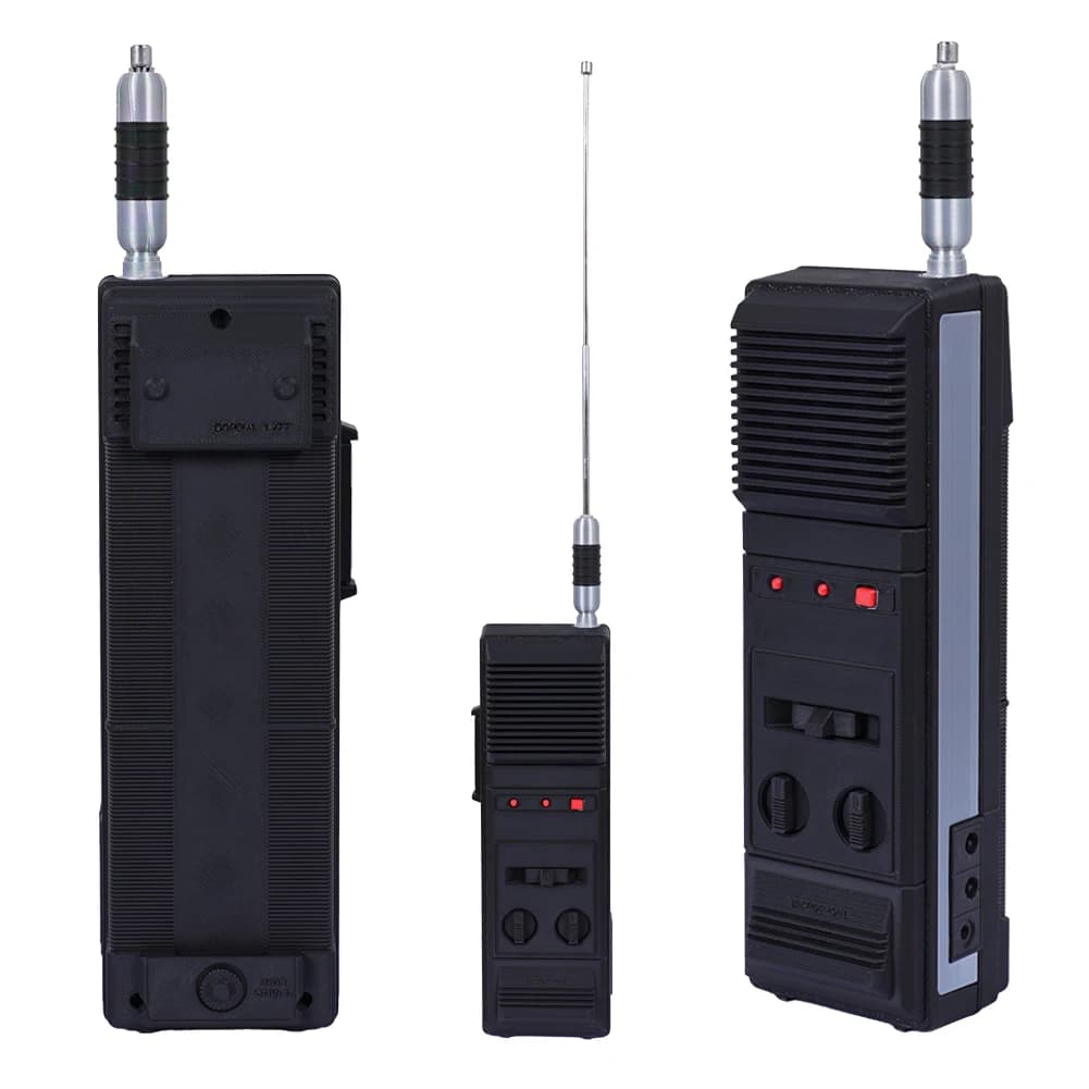 TV ST 5 Cosplay Walkie-talkie Puntelli Accessori per costumi Abiti di comunicazione neri Prop Regali per feste di carnevale di Halloween