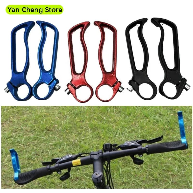 Manubrio ausiliario modificato per mountain bike, manubrio cavo alla moda, materiale in lega di alluminio