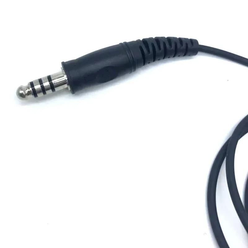 Walkie Talkie Tattico Gola Microfono Auricolare Microfono Spina NATO per Per Spina da 3,5 mm Smart Cellulare Telefono cellulare