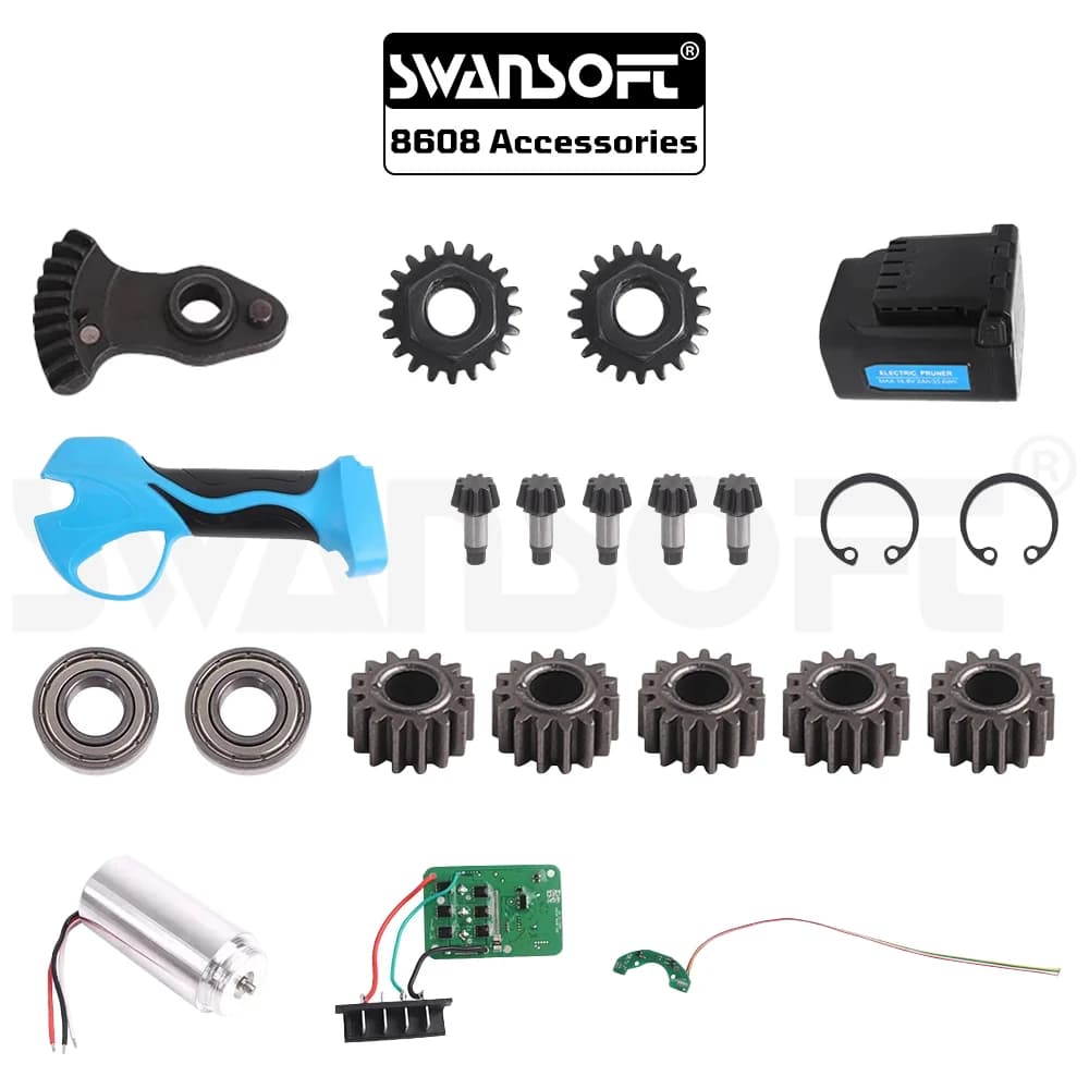 Ricambio per Forbici Elettriche da Potatura SWANSOFT 8608, Accessori per Modello 8608