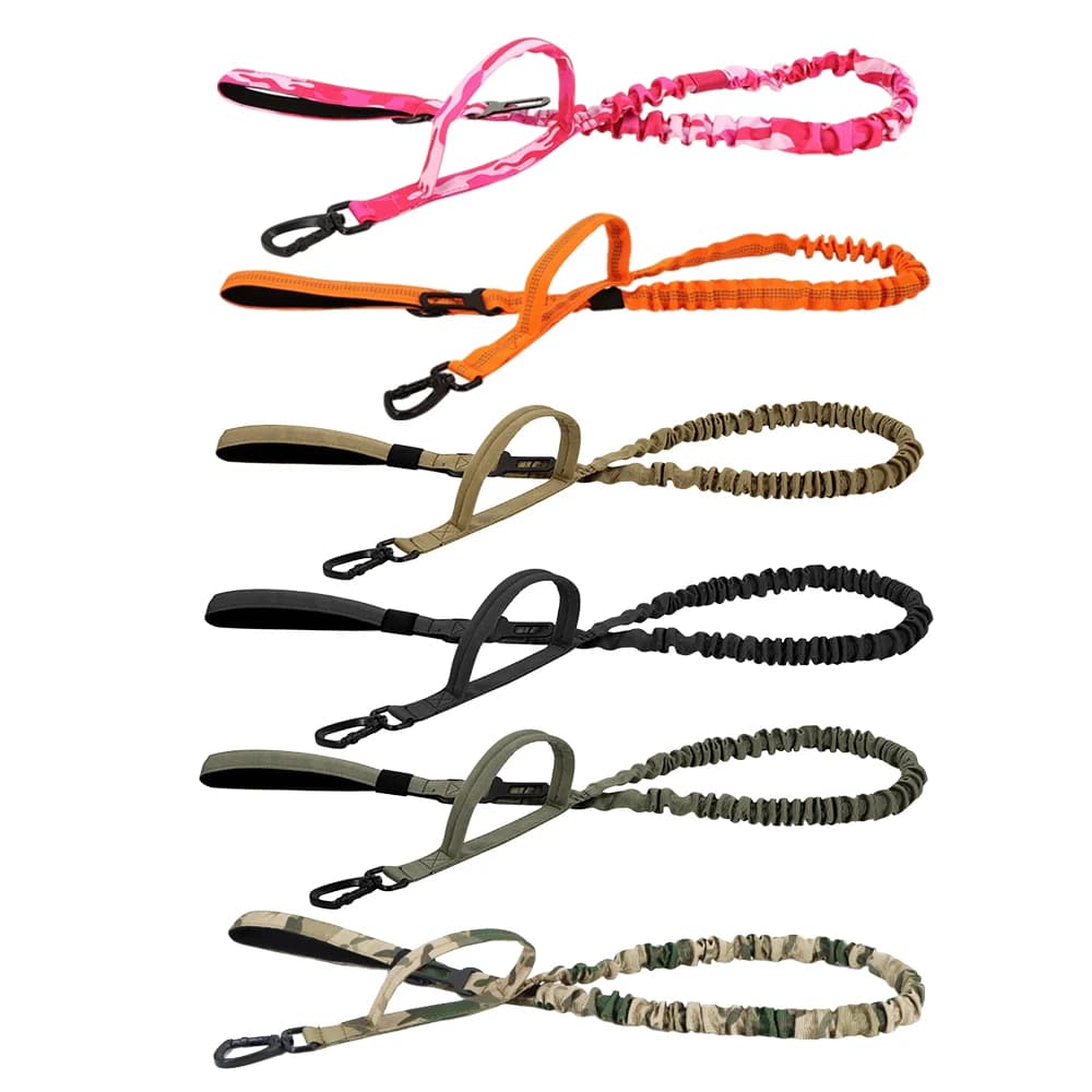 Military Dog Slipper Adjustable Elastic Slitting Short with 2 Handles Control for Medium and Small Dog Accessories