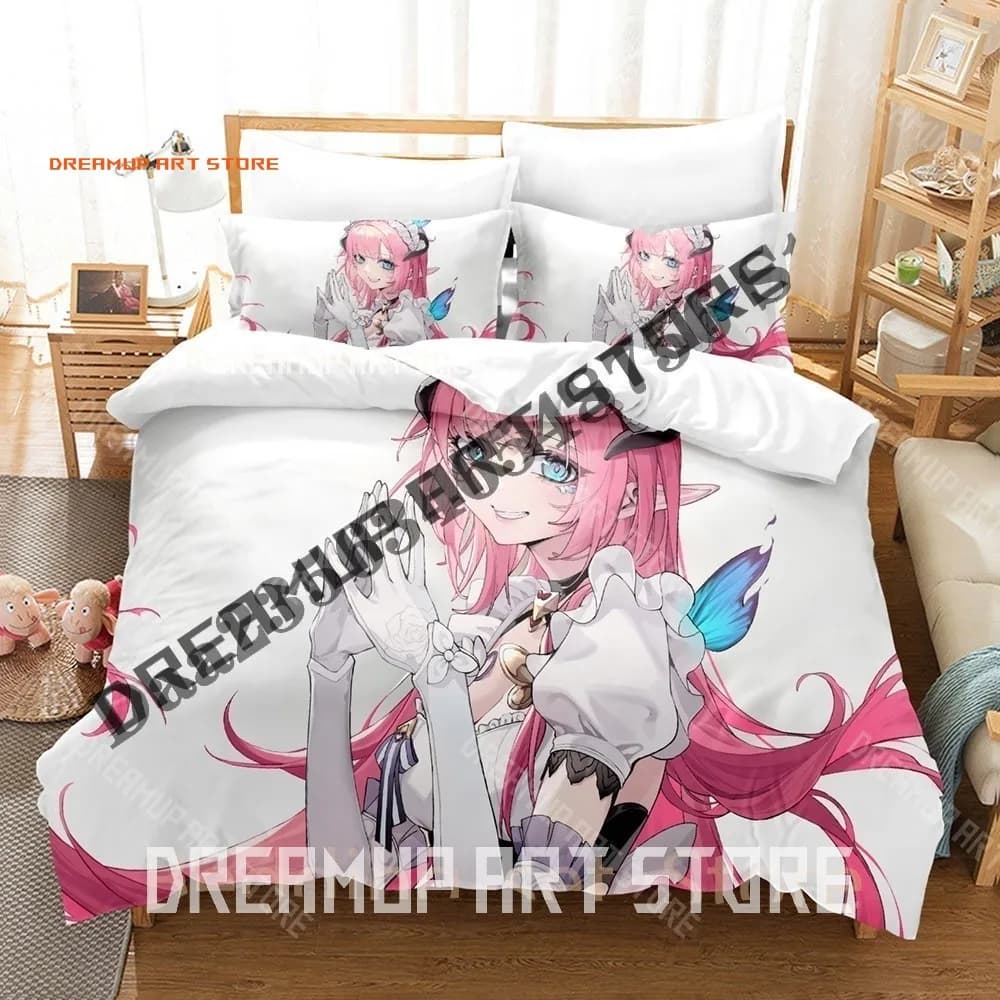 2026 3D Print Elysia Honkai Impact 3rd Bedding Set Single Twin Full Queen King Size Bed Set Adult Bedroom Duvetcover Sets Anime