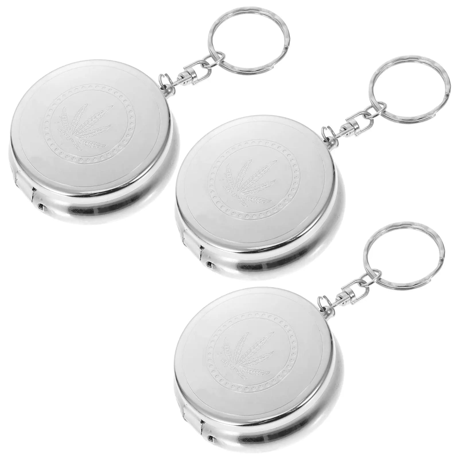 Set of 3 Ashtrays Car holders, Mini Containers for Chancellery and Various Items, Interior Decorations Car