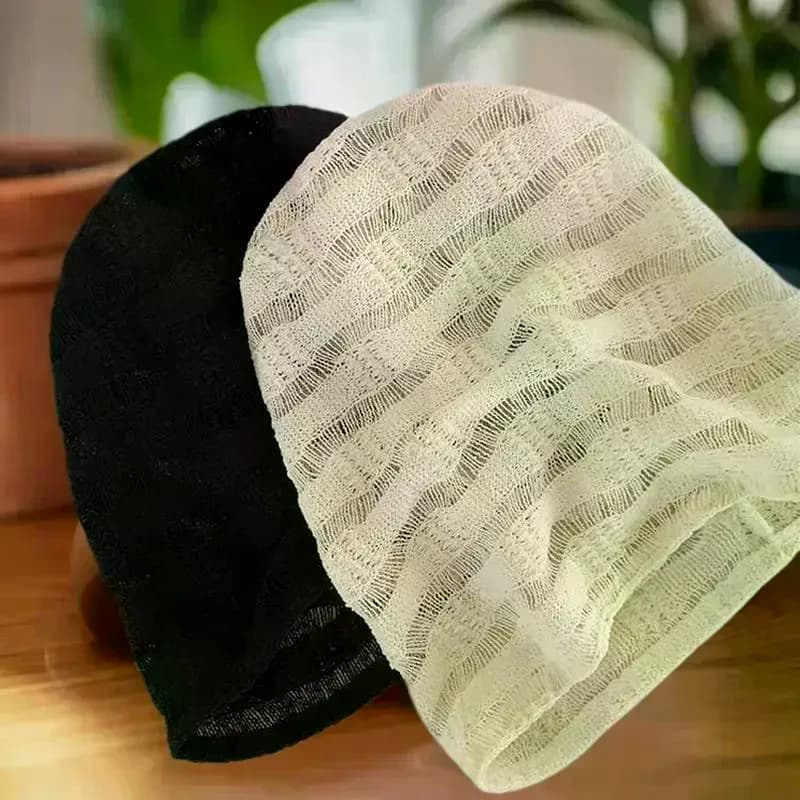 Felpe con Cappuccio da Donna, Stile Giapponese Casual, Lavorazione a Maglia Traforata, Tinta Unita, Versatili e Alla Moda, Cappelli Leggeri e Traspiranti per Ragazze