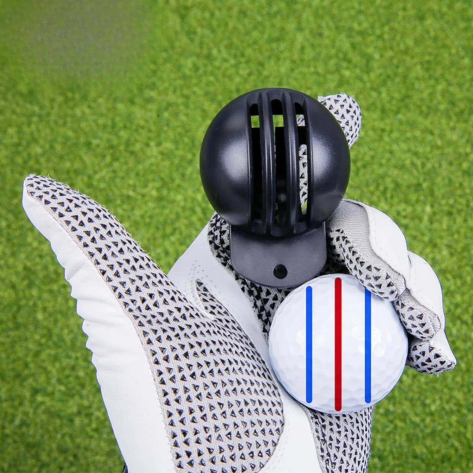 Golf Ball Line Marker Portable Golf Ball Marker with Pens Professional Sturdy for Golfers, Putting Practice