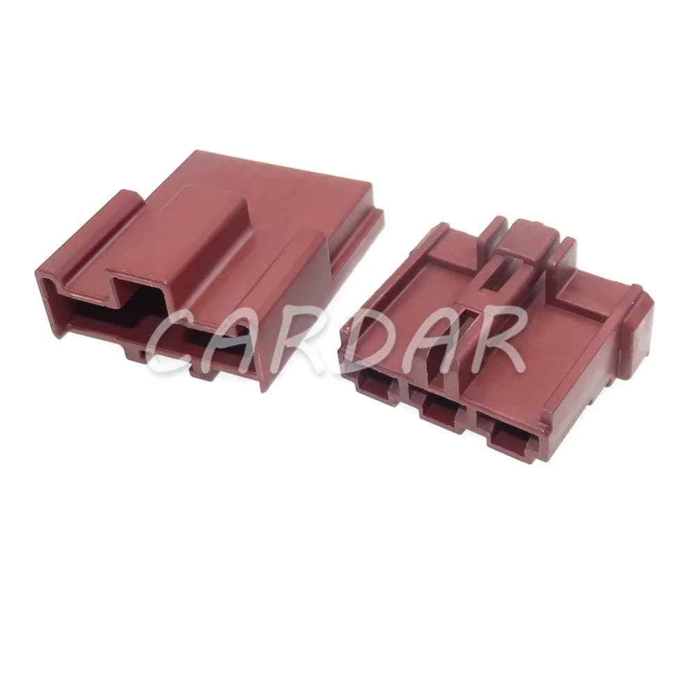 1 Set 3 Pin 6098-0220 6098-0222 Auto Cablaggio Terminale Presa AC Montaggio Modifica Auto Spine Maschio Femmina Docking connettore