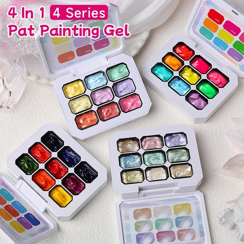 UR SUGAR Gel per Unghie Colori Estivi, Serie Neon per Design Manicure Francese, Gel Polish per Pittura e Stamping, Unghie Sfumate
