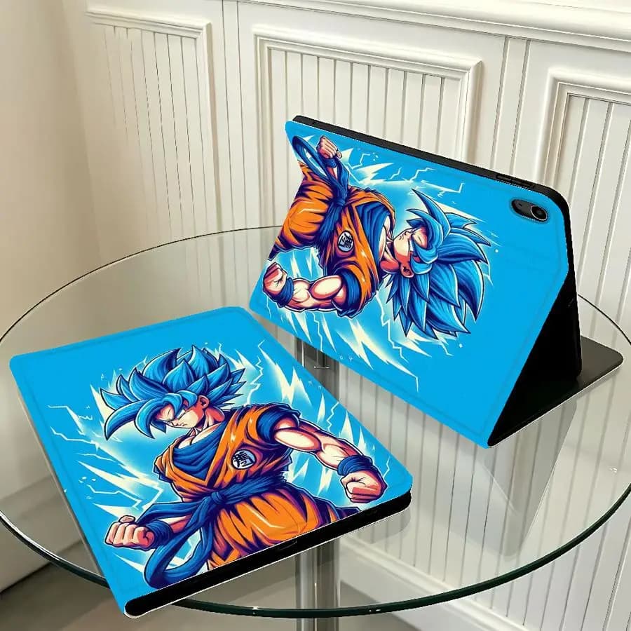 D-Dragons Balls Saiya Case for Xiaomi Pad 5 6 7 8 Pro Redmi Pad SE K Pad 8.8 9.7 12.4 Inch Pad 6s Pro 7 Ultra with Pencil Slot