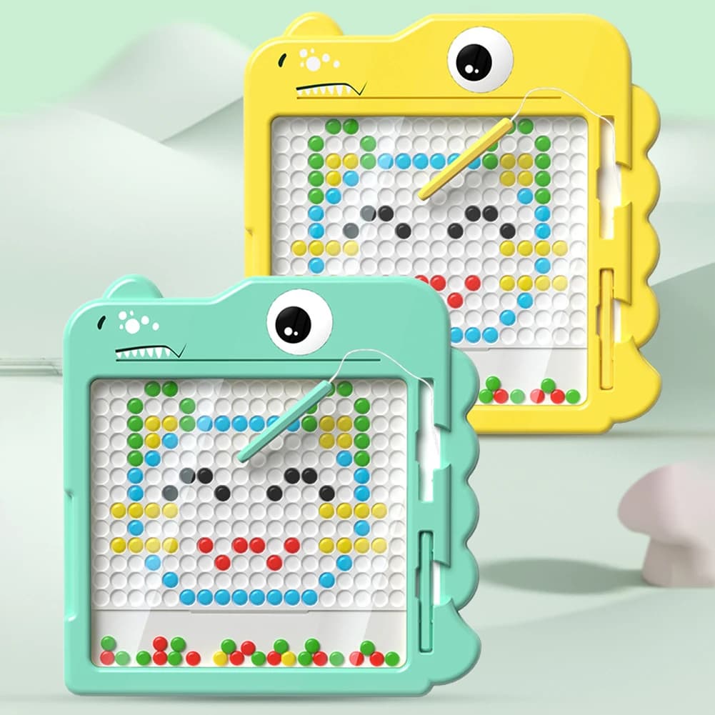 Lavagna da disegno con palla magnetica per bambini lavagna da disegno per bambini grandi scacchi giocattoli creativi disegno e creazione per la prima educazione del bambino