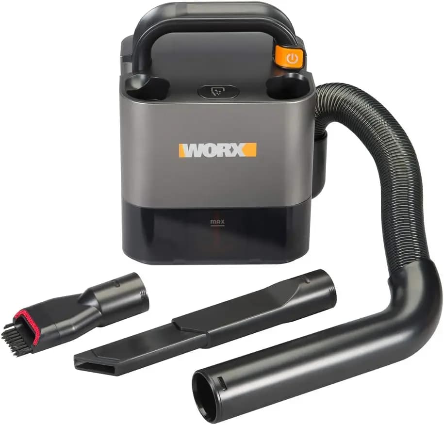 Aspirapolvere a Cubo Senza Fili 20V - Compatto, 2 Velocità, Tubo da 1,2m, Filtro HEPA, per Casa, Ufficio, Auto