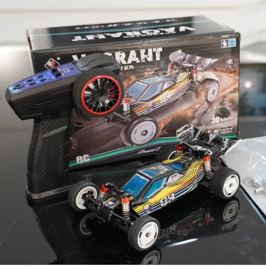 Wltoys 244016 telecomandato ad alta velocità 1:24 elettrico competitivo ad alta velocità telecomandato giocattolo auto modello Rc giocattolo di Natale