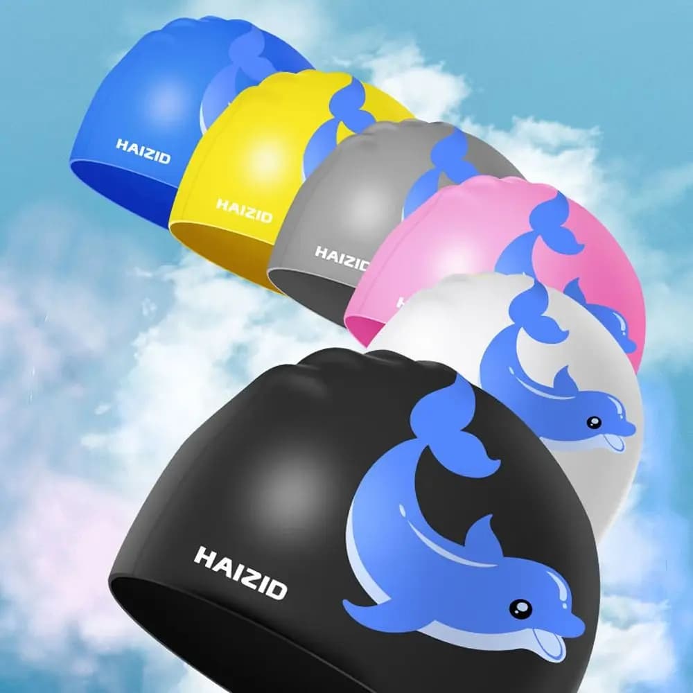Accessori per Fotografia, Cuffia da Nuoto in Silicone Impermeabile, Protegge le Orecchie, Cuffia da Immersione Elastica per Capelli Lunghi, Cuffia da Bagno per Piscina