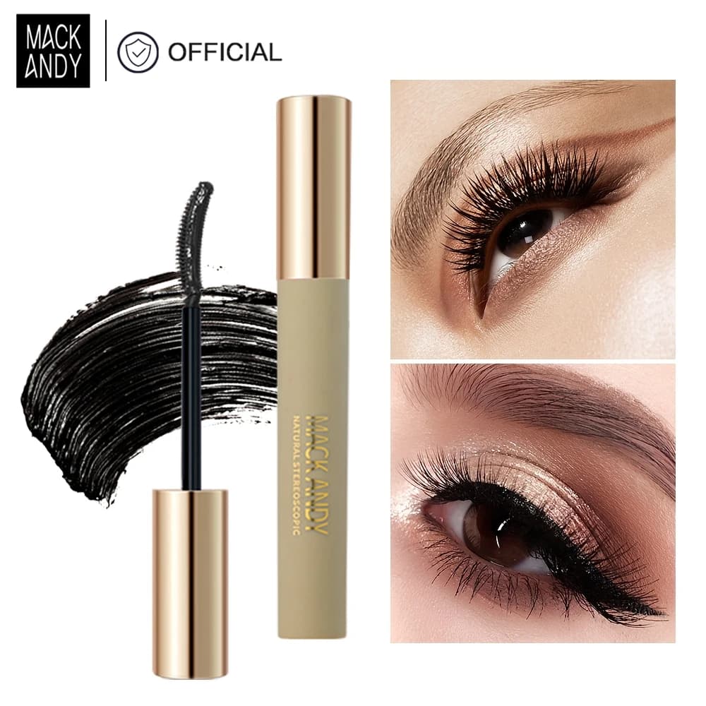 MACKANDY Primer for improved 3D eyelashes and mascara infused with microfibres that increases the volume, length and curling of the long-lasting Zero Clumps mascara