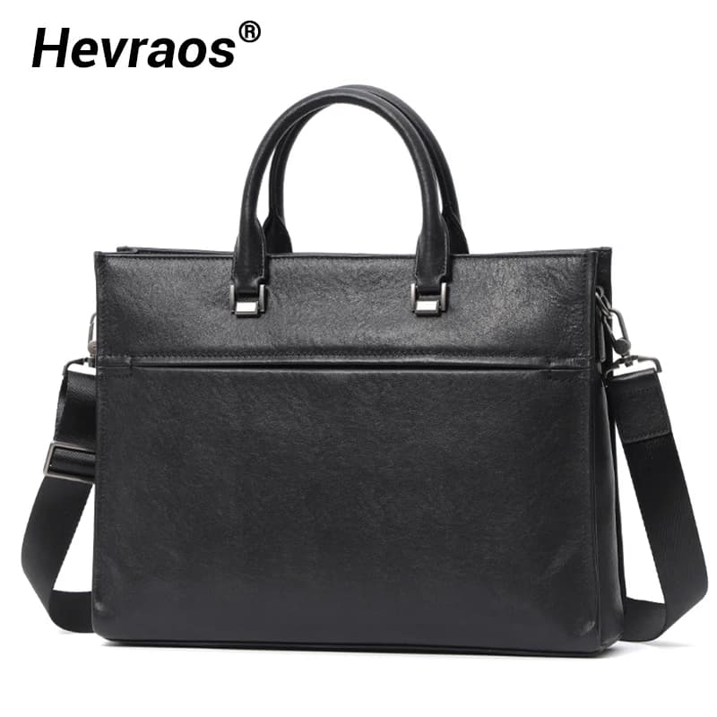 Nuova valigetta da lavoro da uomo casual borsa da uomo borsa a tracolla in vera pelle borse da ufficio a spalla maschile totes Bolso Hombre