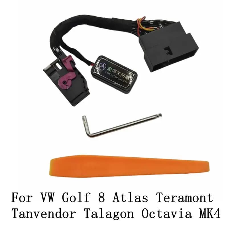 Auto Off Sensore Arresto Avviamento Motore Chiudi Cancella Spina Cavo Per Skoda Octavia Per VW Golf 8 Teramont Tanvendor Atlas Talagon 21-24