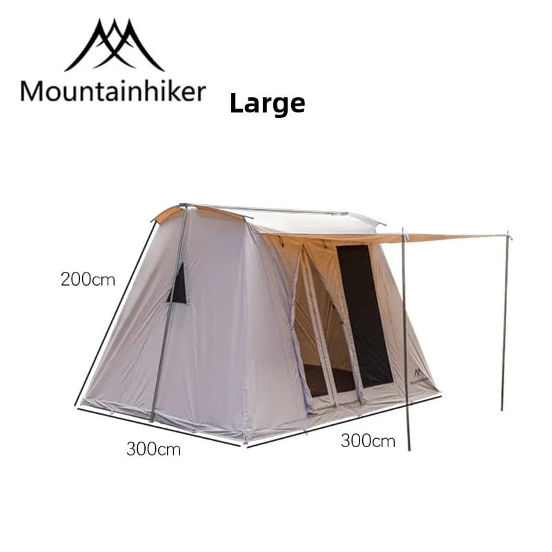 Mountainhiker Outdoor furniture with window curtain UV waterproof windproof tent for camping tent for 4/6 people