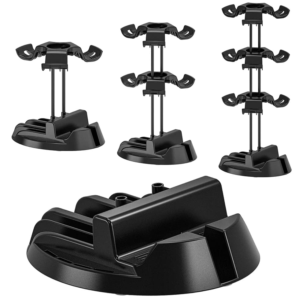 Supporto per controller a 1/2/3 livelli Supporto per controller di gioco e supporto per cuffie Supporto per gamepad per console di gioco serie PS/Steam/Switch