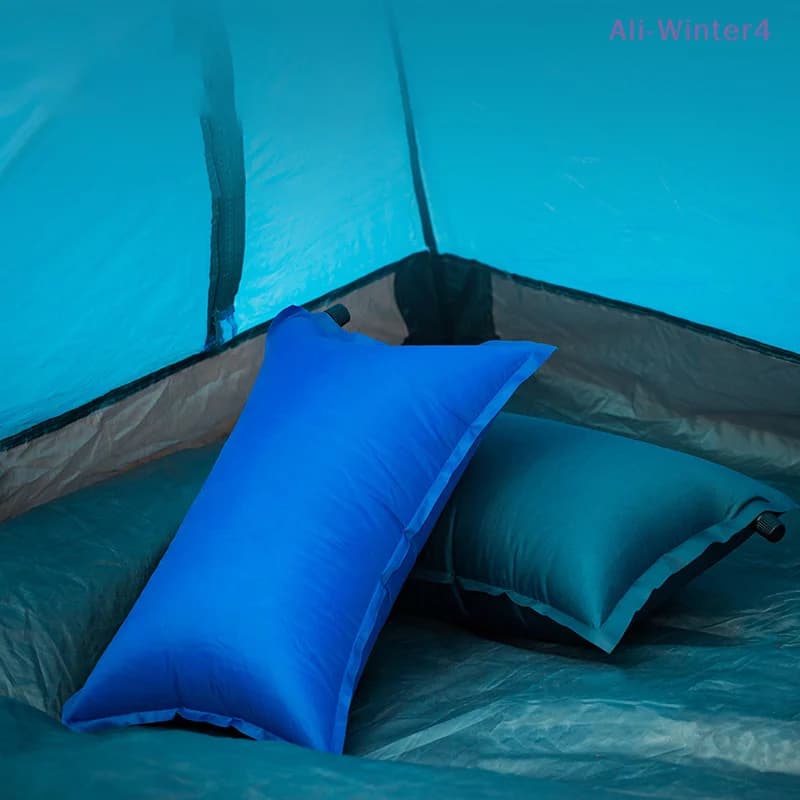 【Winter4】Cuscino gonfiabile confortevole per la vita, per viaggi e turismo, cuscino di supporto per la vita, cuscino da esterno, cuscino per dormire in campeggio
