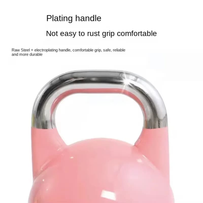 Home Fitness Equipment: Kettlebell & Stainless Steel Manubri