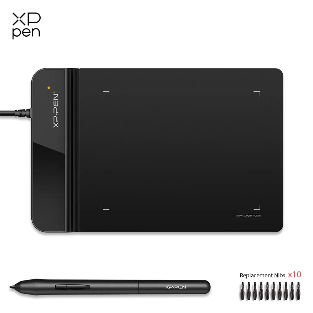 XPPen Star G430S 4x3 pollici tavoletta grafica 8192 Level Art tavoletta da disegno digitale penna Tablet osu Game Play Support Windows mac