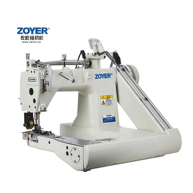 ZY927 Zoyer Double Needle Feed-off-the-arm Chain Stitch Sewing Machines