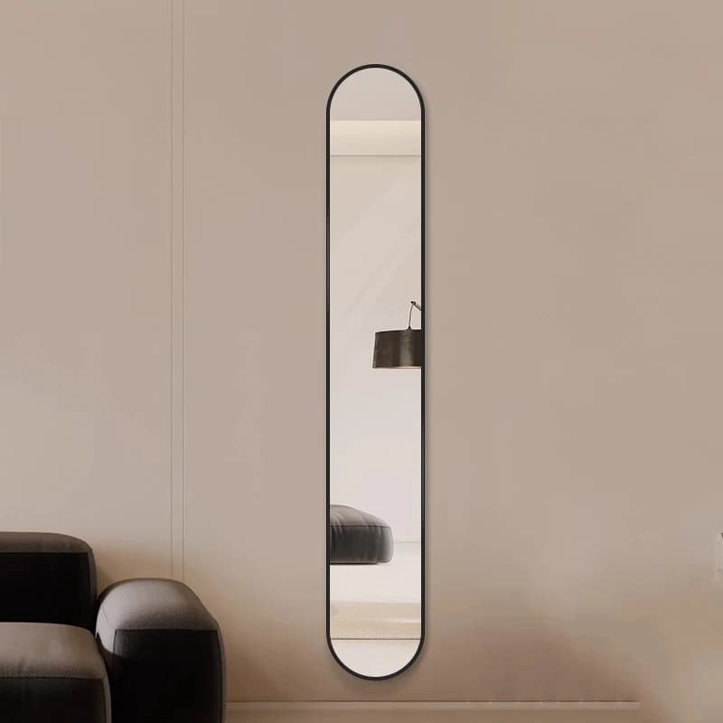 Specchio da parete ovale Soggiorno Moderno Full Body Ragazze Uomini Accessori per la camera da letto Specchio da bagno Espelhos di lusso Decorazioni per la casa