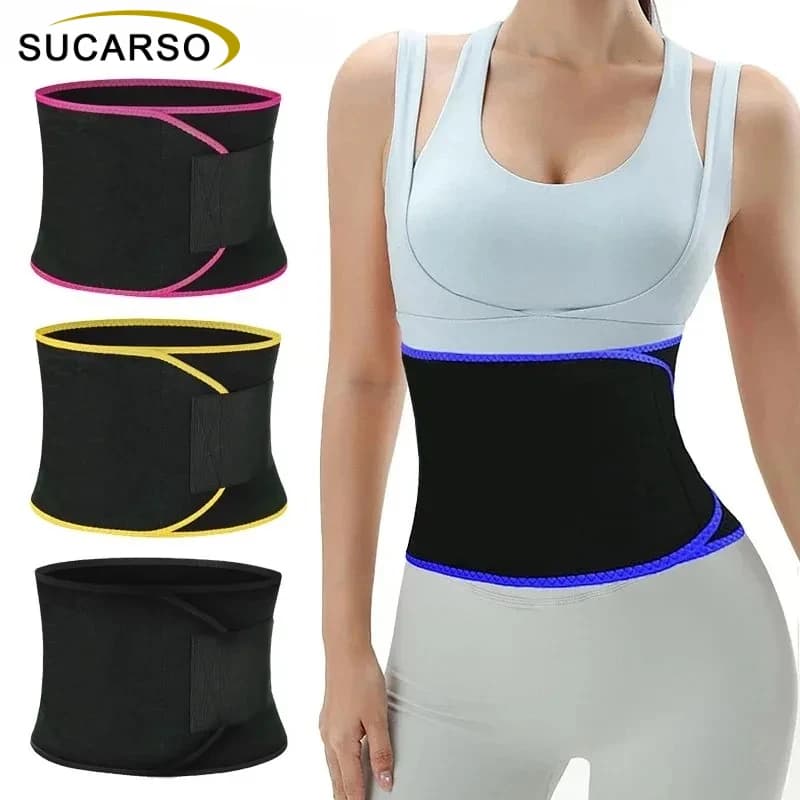 Sports Sweatband Belt Shaping, Running, Fat Burning, Yoga, Waist Protection, Burst Sweatband, Fitness Belt, Sweatband