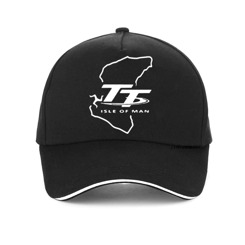 Cappellino da Baseball per Sport Estremi Isle Of Man TT Races, Cappello da Uomo alla Moda per Moto, Corse e Golf, Regolabile con Chiusura Snapback
