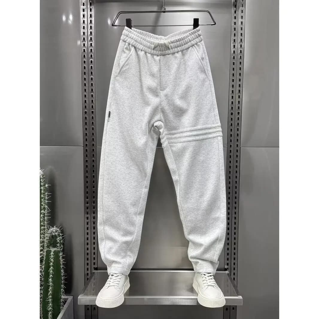 Autumn/Winter American Casual Streetwear High-End Men's Loose-Fit Trendy Coulisse Versatile with Turned Sports Leggings
