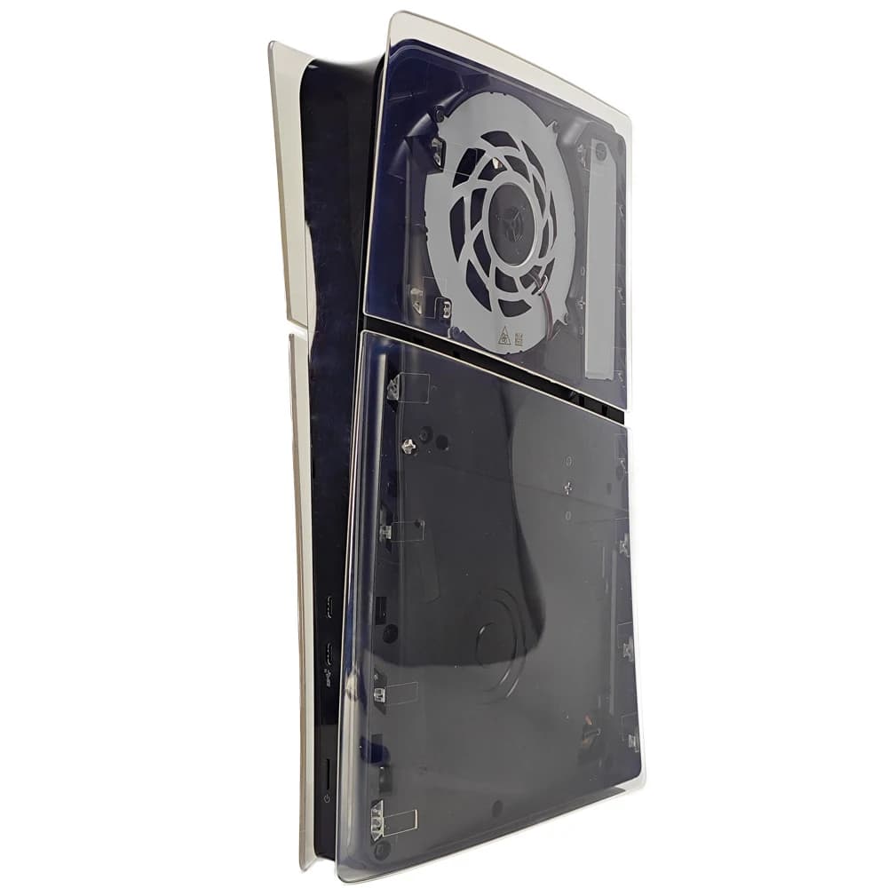 Sostituzione della custodia della Console per PS5 Slim Digital Edition Version Hard Faceplate accessorio da gioco Cover protettiva trasparente